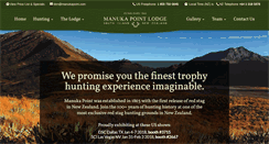Desktop Screenshot of manukapoint.com