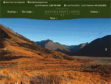 Tablet Screenshot of manukapoint.com